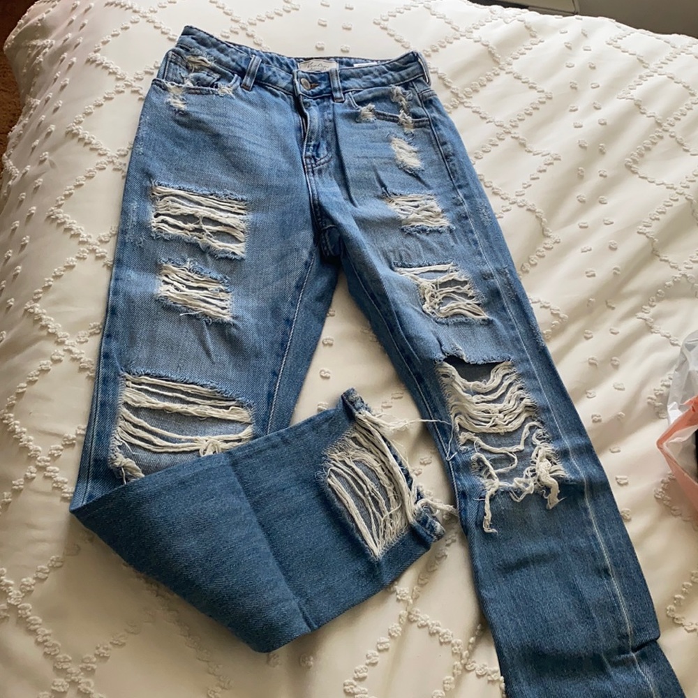 Kancan Ultra High Rise Straight Jean